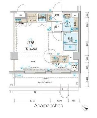 リヴシティ関内 9階階 間取り