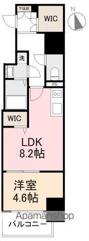 メイフェアミライエ(1LDK/4階)の間取り写真