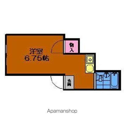 アビタシオン下井草(ワンルーム/2階)の間取り写真