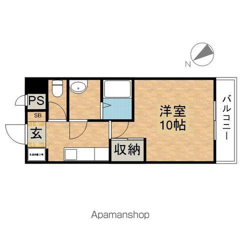 ファイン和(1K/2階)の間取り写真