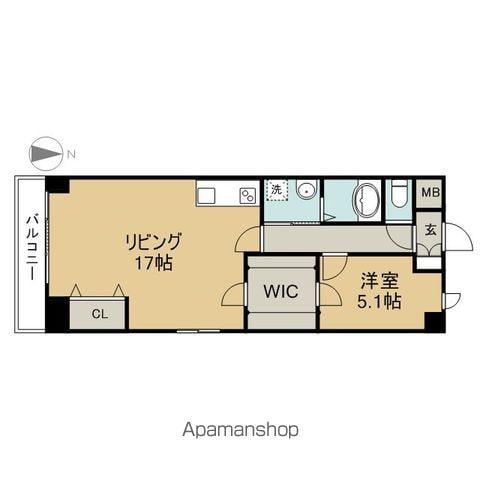 THE SENGEN TERRACE(1LDK/2階)の間取り写真