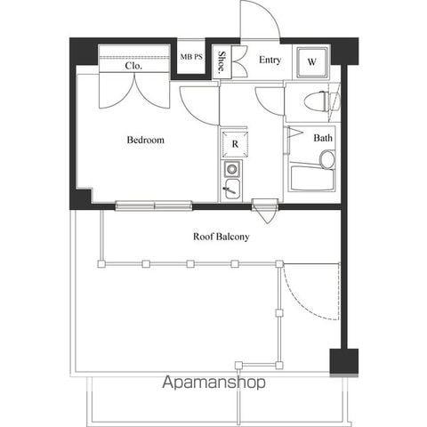 ヴェルト杉並サウスヒル 4階階 間取り