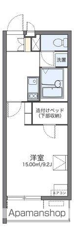 レオパレスAPPROACH2(1K/2階)の間取り写真