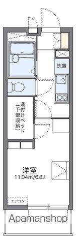 レオパレス光(1K/3階)の間取り写真