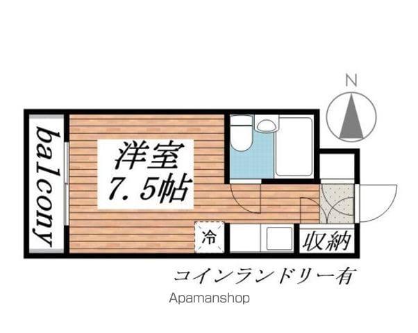 ラ・レジダンス・ド・ノーブル(ワンルーム/9階)の間取り写真