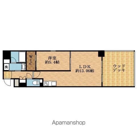 プレジオ鎗屋町(1LDK/2階)の間取り写真