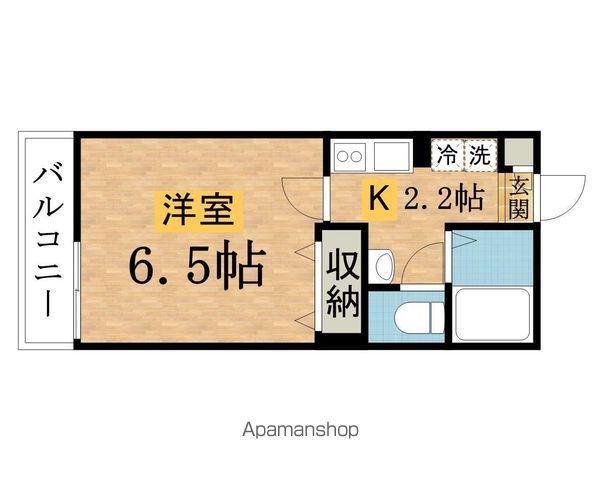 アレイ北野 3階階 間取り