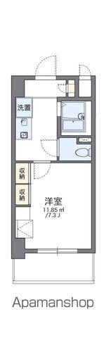 レオパレス伸夫 6階階 間取り
