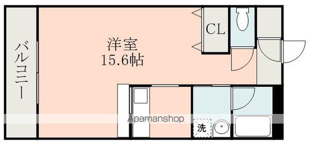 NOEVIRエクセレント・M(ワンルーム/3階)の間取り写真