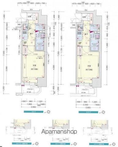 プレサンス千種アイル(1K/15階)の間取り写真