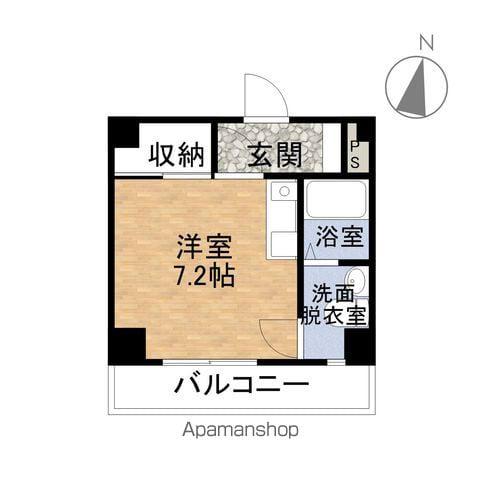 サンアベニュー森田(ワンルーム/2階)の間取り写真