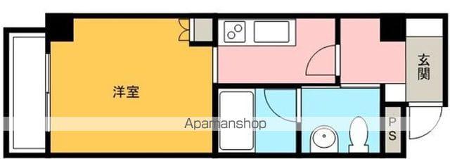 クレール上荻(1K/5階)の間取り写真