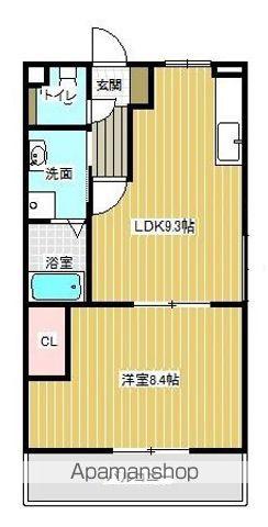 S GRANDE 大塚南(1LDK/1階)の間取り写真
