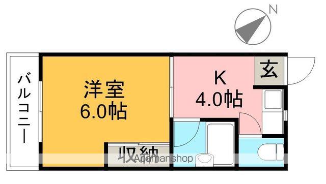 セレクト高須(1K/5階)の間取り写真