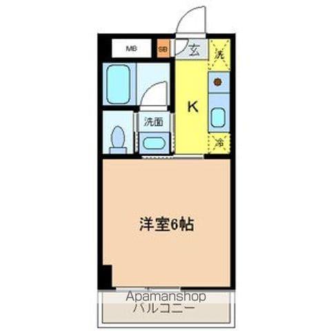 MAISON DE I.S.O(1K/3階)の間取り写真