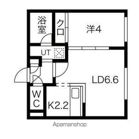 ACTIVAT南郷13丁目スクエア(1LDK/3階)の間取り写真