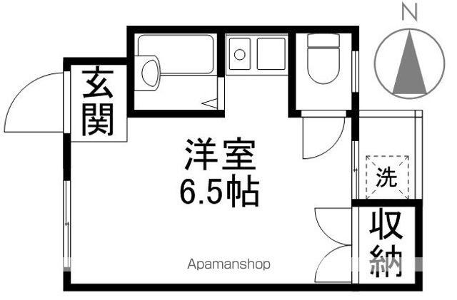 CASA神領(ワンルーム/1階)の間取り写真