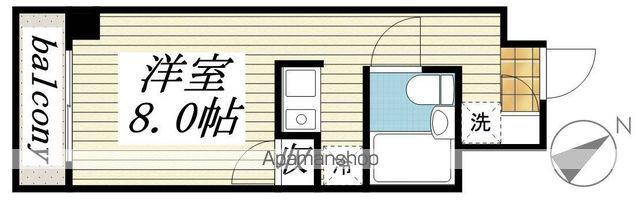 メゾン・ド・コンテス(ワンルーム/3階)の間取り写真