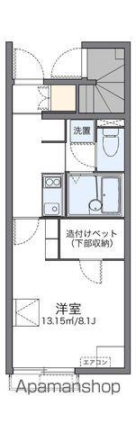 レオネクストGRAND ONE(1K/1階)の間取り写真