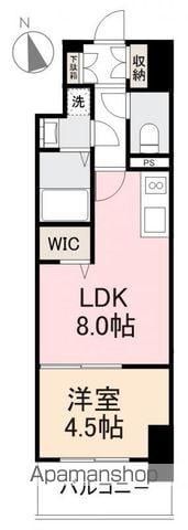メイフェアミライエ(1LDK/9階)の間取り写真