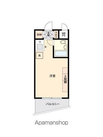 ONE ROOF FLAT NISHIWASEDA(ワンルーム/10階)の間取り写真