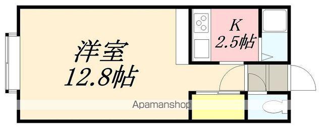 アネックス信栄(1K/1階)の間取り写真