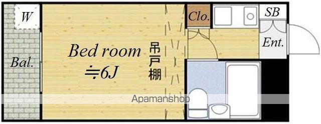 メゾン・ド・武蔵野(1K/7階)の間取り写真