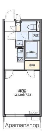 レオネクストMIRAIE 西新(1K/4階)の間取り写真