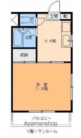 プレアール味酒(1K/5階)の間取り写真