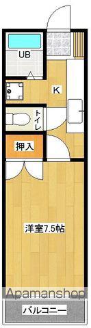 アピアコート(1K/3階)の間取り写真