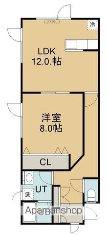 リアルステージ(1LDK/3階)の間取り写真