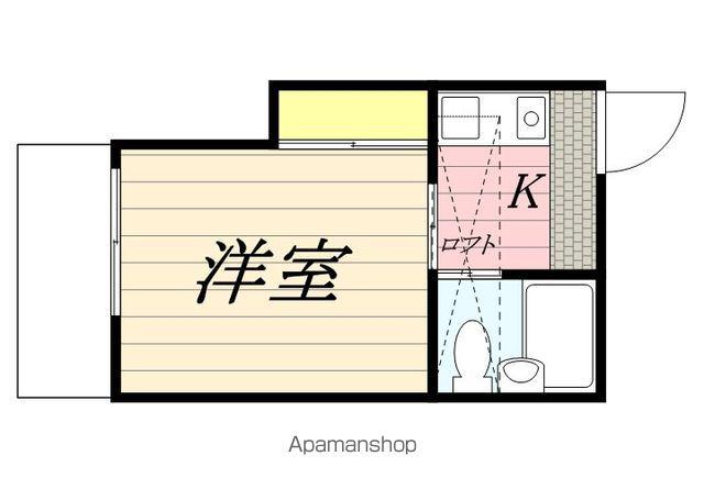 忠節第3レジデンス(1K/1階)の間取り写真