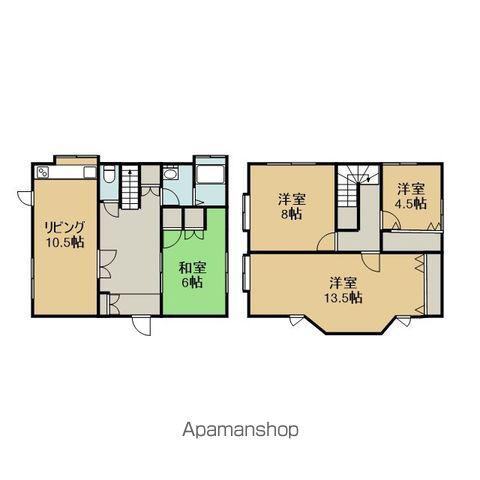 M様布施屋一戸建て(4LDK/2階)の間取り写真