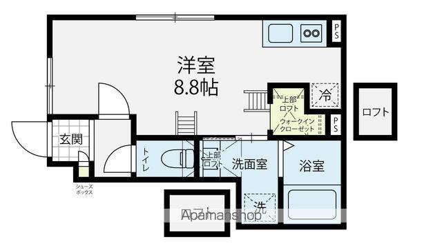 CONOKA(ワンルーム/1階)の間取り写真