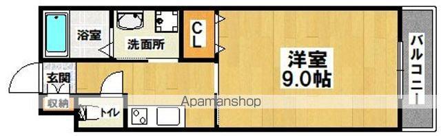 ATREST(1K/2階)の間取り写真