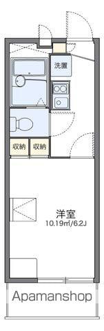 レオパレスFELIX(1K/2階)の間取り写真