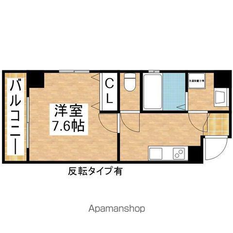 LEXCEED IZUMI(1K/8階)の間取り写真