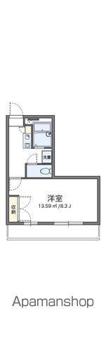 レオパレスリヴェール国母(1K/2階)の間取り写真