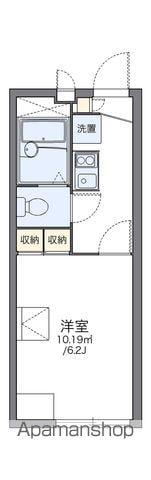レオパレスグレイスパティオ 1階階 間取り