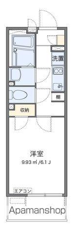 レオネクストル リシュブール(1K/2階)の間取り写真