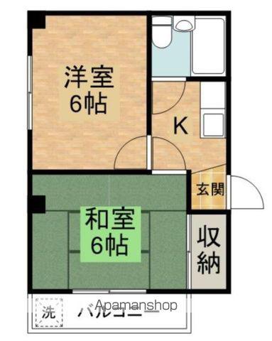 CASA.NASU(2K/3階)の間取り写真