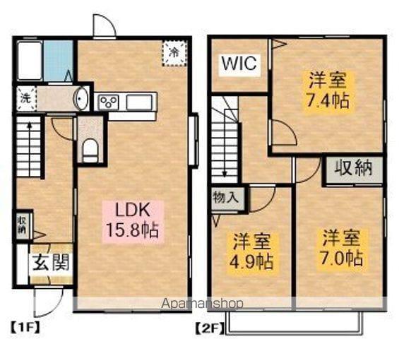 プルミエレタージュＧ棟(3LDK)の間取り写真