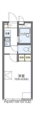 レオパレスエグランテ大岡 2階階 間取り