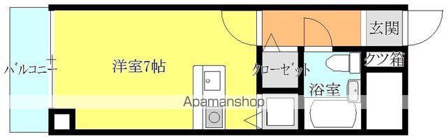 日神パレステージ延岡駅前(ワンルーム/6階)の間取り写真