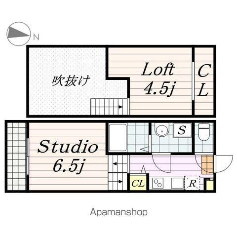 グランステート千葉(1K/1階)の間取り写真