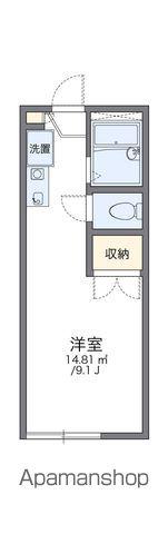 レオパレス中野(1K/2階)の間取り写真