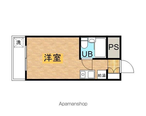 アズ相模原レジデンス(ワンルーム/4階)の間取り写真