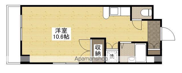 MGビル(ワンルーム/4階)の間取り写真