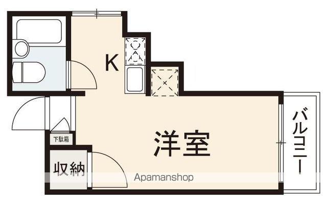 NCリバティ(ワンルーム/2階)の間取り写真