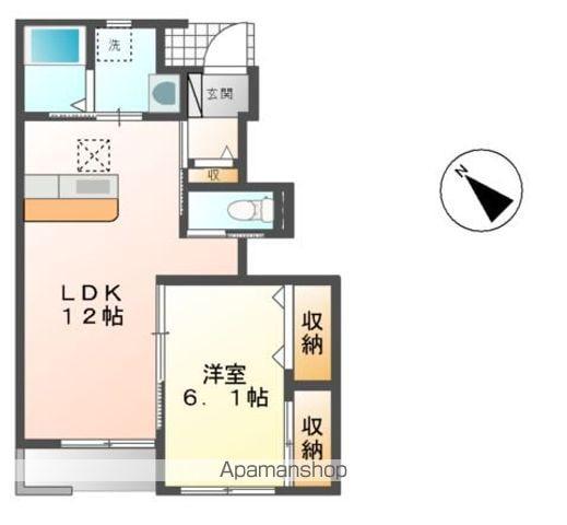 コーポ エクセル(1LDK/1階)の間取り写真